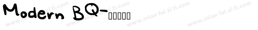 Modern BQ字体转换